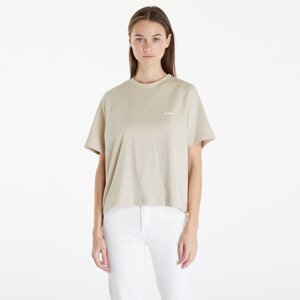 Queens Women's Essential T-Shirt With Contrast Print Sand