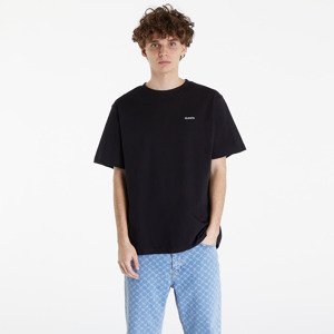 Queens Men's Essential T-Shirt With Contrast Print Black