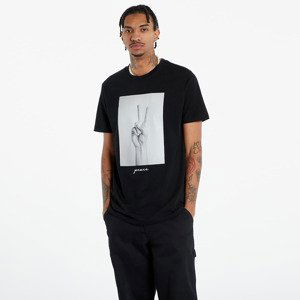 Urban Classics Peace Sign Tee Black