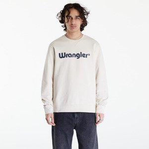 Wrangler Logo Crew Sweat Vintage White