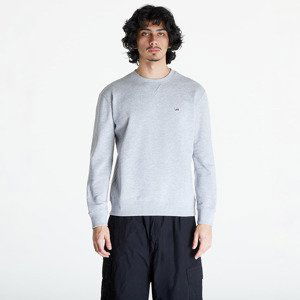 Mikina Lee Plain Crew Sweatshirt Grey Mele S