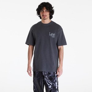 Lee Loose Logo Tee Washed Black