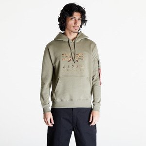 Mikina Alpha Industries Camo TPU Hoody Olive L