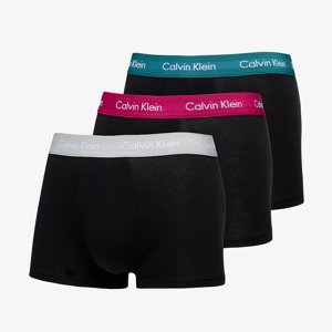 Boxerky Calvin Klein Cotton Stretch Classic Fit Low Rise Trunk 3-Pack Black S