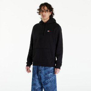 Tommy Jeans Regular Badge Hoodie Black