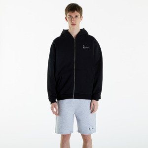 Mikina Karl Kani Chest Signature Essential Zip Hoodie Black M