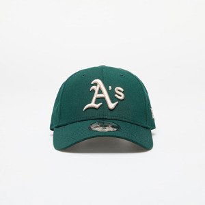 Kšiltovka New Era Oakland Athletics MLB Repreve 9FORTY Adjustable Cap Dark Green/ Stone Universal