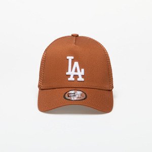 New Era Los Angeles Dodgers League Essential Trucker Cap Brown/ White