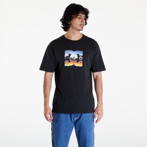 DC Chrome Star H SS Tee Black Garment Dye