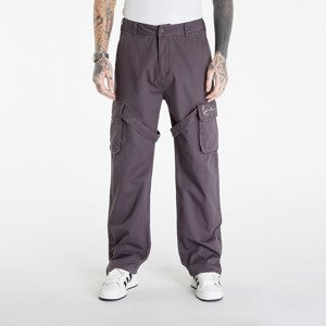 Karl Kani Small Signature Washed Cargo Pants Anthracite