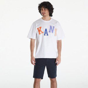 Karl Kani Woven Signature Multicolor Logo Tee White