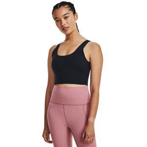 Under Armour Meridian Fitted Crop Tank Black