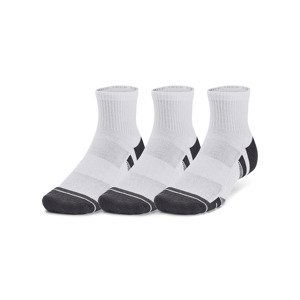 Ponožky Under Armour Performance Tech 3-Pack Qtr White M