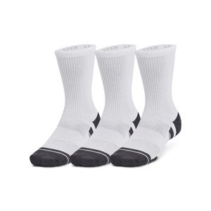 Ponožky Under Armour Performance Tech 3-Pack Crew White L