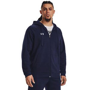 Mikina Under Armour Rival Fleece Fz Hoodie Midnight Navy M