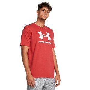 Under Armour Sportstyle Logo Update Ss Red Solstice 814