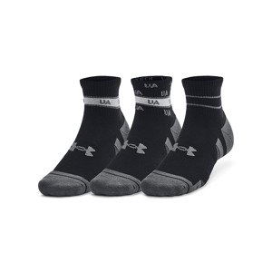 Ponožky Under Armour Perf Tech Nvlty 3-Pack Qtr Black 001 XL