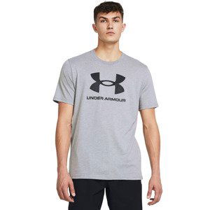 Under Armour Sportstyle Logo Update Ss Steel Light Heather 035