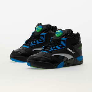 Reebok Shaq Victory Pump Core Black/ Energy Blue/ Solid Lime