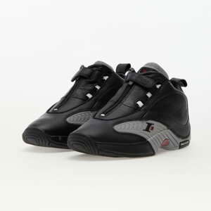 Reebok Answer IV Core Black/ Multi Solid Grey/ Flash Red