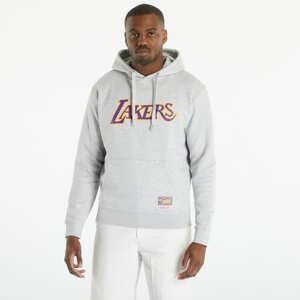 Mikina Mitchell & Ness NBA Team Logo Hoody Lakers Grey