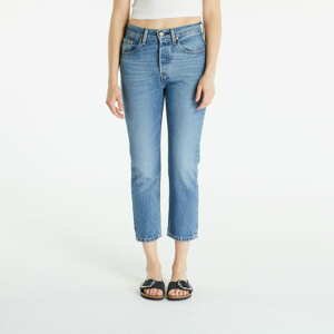 Dámské jeans Levi's ® 501® Crop Jeans Medium Indigo Worn In - Blue