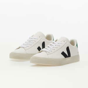 Veja Campo Chromefreee Leather Extra-White/ Black/ Emeraude