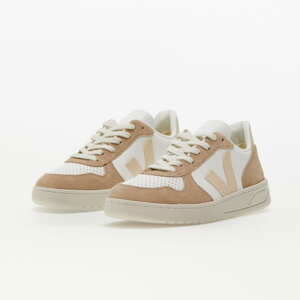 Veja V-10 Ch Leather W Extra-White/ Sable/ Sahara