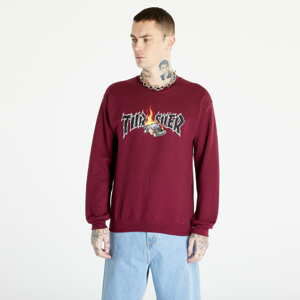 Mikina Thrasher Cop Car Crewneck Maroon