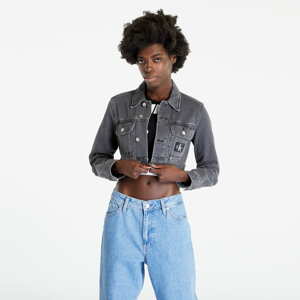 Bunda CALVIN KLEIN JEANS Extreme Crop 90s Denim Jacket Denim Black