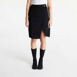 Sukně CALVIN KLEIN JEANS Tie Detail Midi Skirt Black