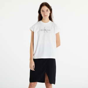 Dámské tričko CALVIN KLEIN JEANS Relaxed Monogram T-Shirt Bright White