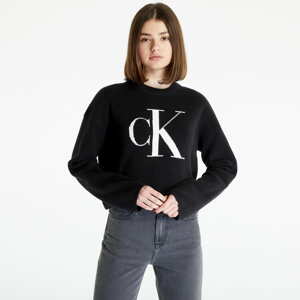 Dámský svetr CALVIN KLEIN JEANS Blown Up Ck Loose Pullover Black