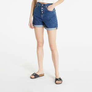 Džínové šortky CALVIN KLEIN JEANS Mom Shorts Blue