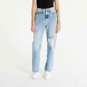 Dámské jeans CALVIN KLEIN JEANS High Rise Straight Pants Denim Light