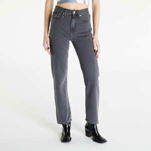 Dámské jeans CALVIN KLEIN JEANS High Rise Straight Pants Black