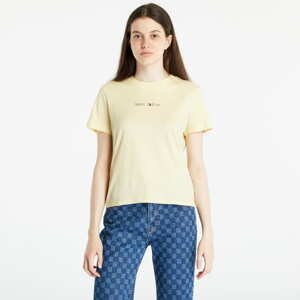 Dámské tričko TOMMY JEANS Regular Color Serif T-Shirt Yellow
