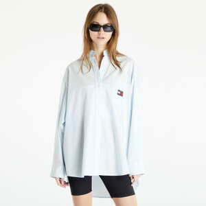 Dámská košile TOMMY JEANS Super Oversized Shirt Shimmering Blue