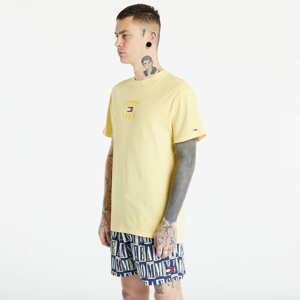 Tričko s krátkým rukávem TOMMY JEANS Mirror Logo Classic Fit T-Shirt Lemon Zest