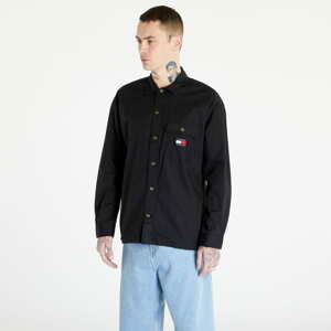 TOMMY JEANS Classic Solid Overshirt Black