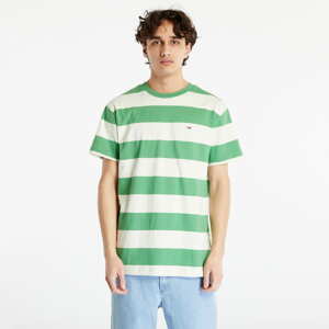 Tričko s krátkým rukávem TOMMY JEANS Classic Tonal Strip T-Shirt Coastal Green Stripe