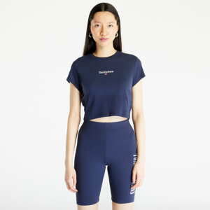 Dámské tričko TOMMY JEANS Baby Crop Essential T-Shirt Twilight Navy