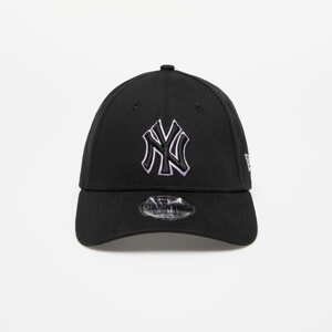 Kšiltovka New Era MLB Team Outline 9Forty New York Yankees Black/ Purple