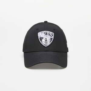 Kšiltovka New Era Brooklyn Nets Print Infill 9FORTY Adjustable Cap Black