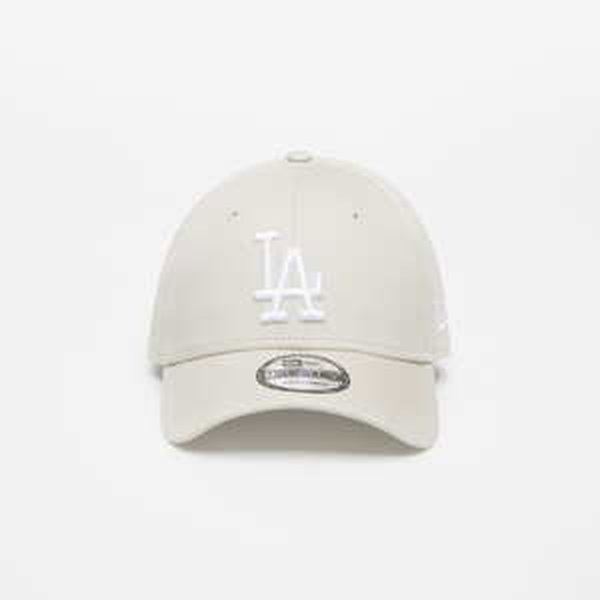 Kšiltovka New Era Los Angels Dodgers League Essential 9FORTY Adjustable Cap Stone/ White