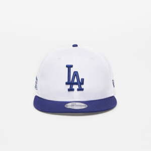 Snapback New Era Los Angels Dodgers Crown Patches 9FIFTY Snapback Cap White/ Dark Blue