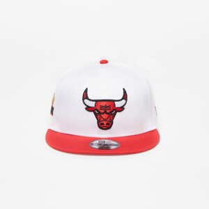 Snapback New Era Chicago Bulls Crown Patches 9FIFTY Optic White