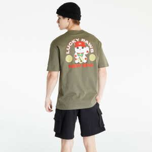 Tričko s krátkým rukávem New Era Lucky Paws Character Medium Oversized T-Shirt Green