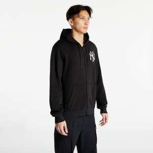 Mikina New Era New York Yankees MLB League Essential Black Full-Zip Hoodie Black