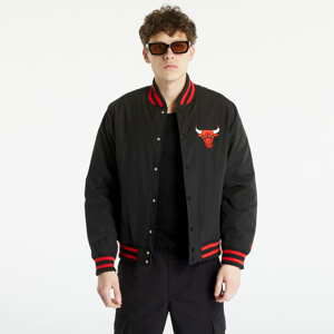 Bomber bunda New Era Chicago Bulls NBA Script Bomber Jacket Black